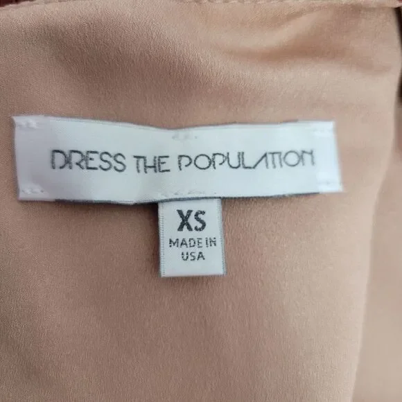 Dress the Population Sequin Dress Size XSMALL - Picture 13 of 15